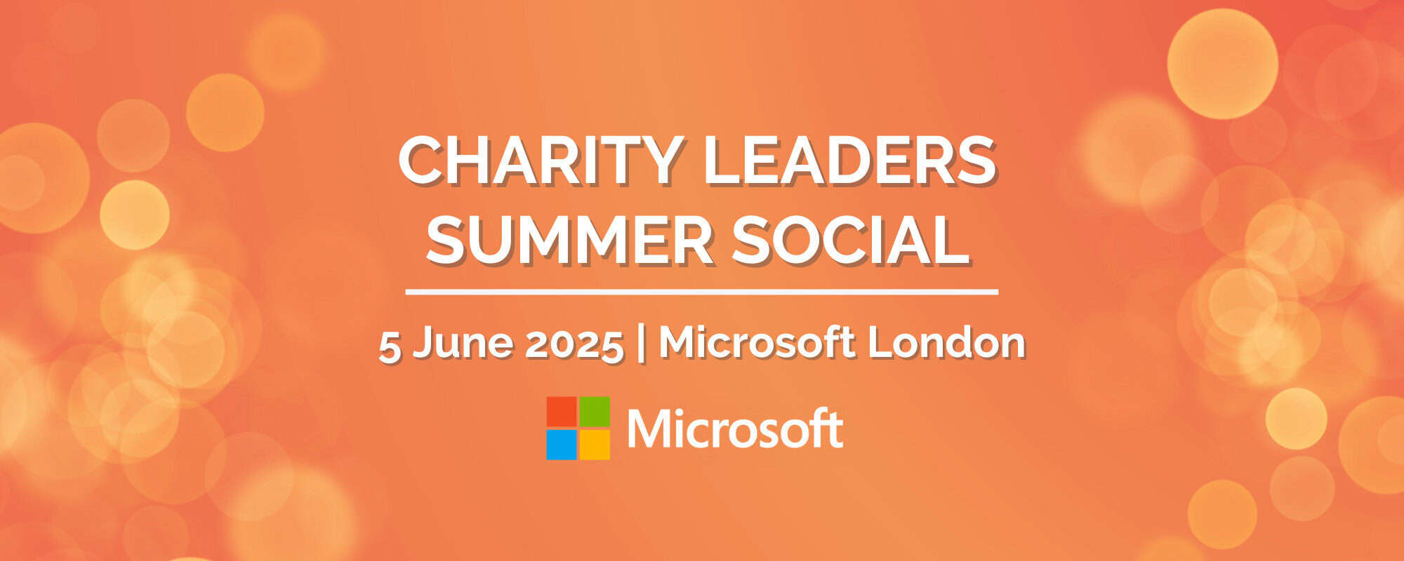 Charity Leaders Summer Social – 5 June 2025
