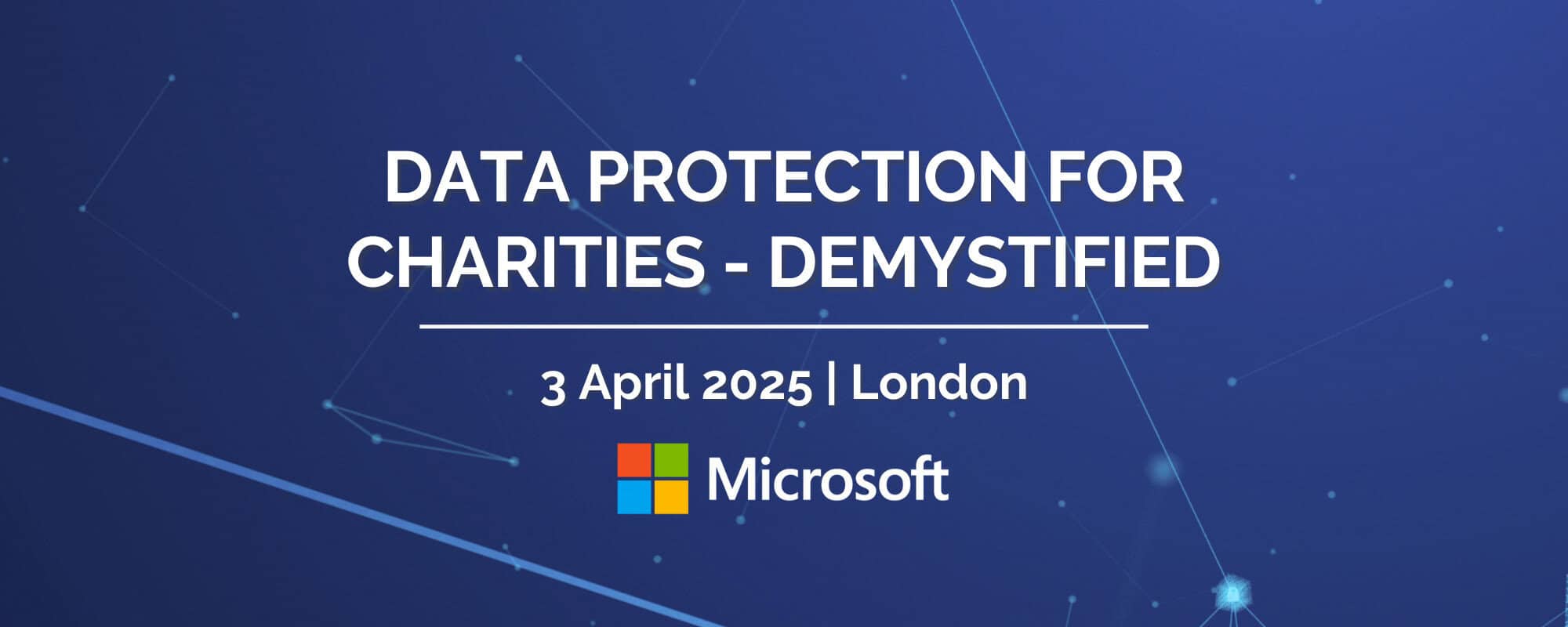 Data Protection for Charities – Demystified – 3 April 2025