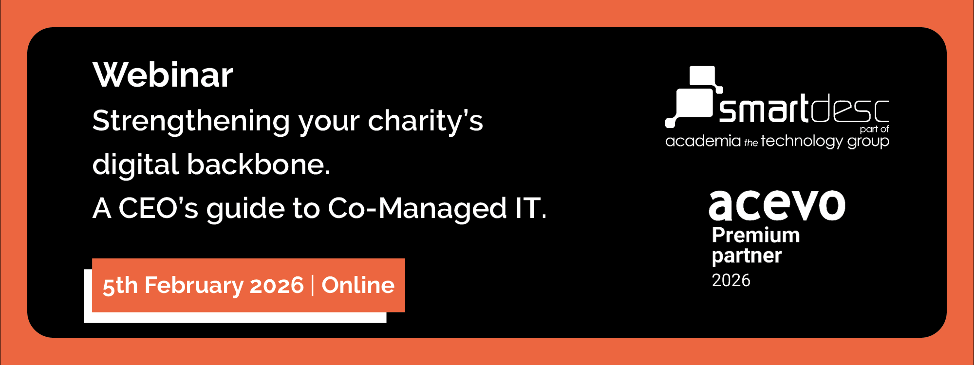 Strengthening your charity’s digital backbone: a CEO’s guide to Co-Managed IT