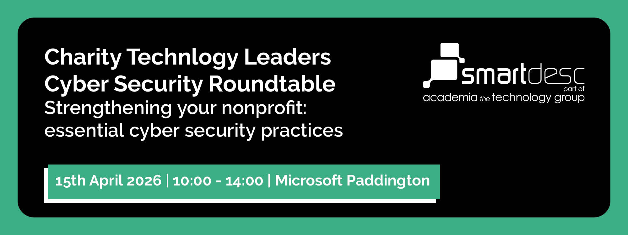 Charity Technology Leaders Cyber Security Roundtable