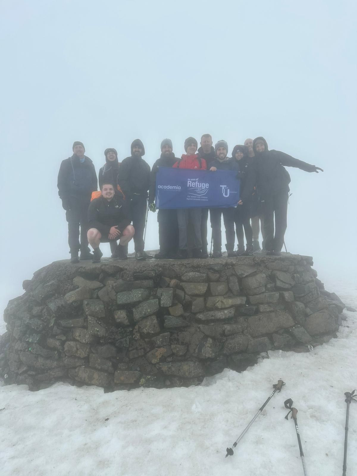 Team Smartdesc at Ben Nevis